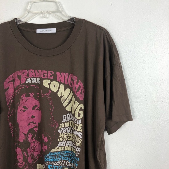 Daydreamer The Doors Strange Nights Are Coming Oversized Slouchy Merch Tee - Picture 3 of 10
